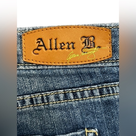 Allen B. By Allen Schwartz Cut Off Denim Shorts with Embroidery - Picture 8 of 11